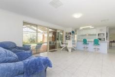  15 Kintyre Pl  Kingsley WA 6026 $580,000 to $595,000 SOOO LIGHT AND BRIGHT, SPOTLESS PRESENTATION.  They don't come much better than this, if you are sick of seeing dull & dark homes this could be the one your been waiting for!   4 Bedroom 2 Bathroom Family, Games etc.  A spacious home on a easy care 557 sqm block at the end of a very quiet CUL-DE-SAC, some of the  features are Solar HWS & Solar panels, Ducted air conditioning, double garage with auto door, new carpets, renovated kitchen and bathrooms, rainwater tank, security screens and locks. Kitchen with two ovens one gas and one electric and gas hot plates.  Spacious outdoor patio for entertaining all your guests. View today by appointment phone Graeme Thomson 0419 678 900 