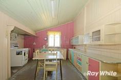  52 Kroombit Street Biloela, QLD 4715 $114,000 With a location of sheer convenience, this little gem does need some work.but the potential, like the location, is fabulous! 2 bedrooms, separate air-conditioned lounge, kitchen and a large sleep-out (third bedroom) just for starters. Large, level, fully fenced allotment on the fringe of the CBD has a shed, rainwater tank and an array of fruit trees in the back yard. Time to put your renovator's hat on and get to it! This one is potential plus! FEATURES: • Air Conditioning • Close To Shops 
