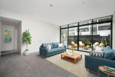  G01/11 Waterview Drive Lane Cove NSW 2066 $800,000 Set within the exclusive 'Bay Pavilions' waterfront complex, this ultra-modern ground floor apartment strikes the perfect union of stylish contemporary design with sought after convenience. Located just minutes from the bustling hub of both Lane Cove and Hunters Hill with the pristine parklands of Burns Bay just footsteps away, it offers the ultimate in sophisticated bayside living. Enjoying seamlessly integrated indoor/outdoor entertaining and designer inclusions, with the living/dining area and master bedroom all flowing to a generous entertaining terrace. Perfect for busy executives and young families alike, its premier lifestyle address framed by the stunning waterways of Lane Cove River is just moments from popular Hughes Park. Generous sun-soaked contemporary living with secure entry and level access Open living/dining with panoramic glass sliders flows to oversized alfresco terrace Sleek integrated designer gas kitchen with full suite of premium Smeg appliances Stone bench tops, oak cabinetry, mirrored splash back, semi-integrated dishwasher Light-filled master bed with deluxe ensuite and access to private entertaining terrace Built-in robes in both bedrooms plus an abundance of storage and linen space Fully tiled family bathroom with combined bath and shower, European laundry Ducted reverse cycle air, intercom entry, secure tandem parking and storage cage. 