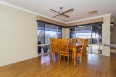  98 Carosa Rd Ashby WA 6065 $455,000 to $475,000 Just what a modern family needs 4 huge KING SIZED bedrooms with 3 of these with WIR's and the other with BIR's Plus a STUDY or 5th bedroom. With a HOME THEATRE room, a  huge FAMILY and DINING rooms open plan to the commercial sized Kitchen one of the best designed and sized family homes to come onto the market. Internal store room, reversed cycle ducted air-conditioning.   Double lock up garage,  auto reticulation  and a huge pitched PATIO for those family BBQ family gatherings, insulation and window tinting for those hot summer days. High position with VIEWS from the  yard and PATIO to Joondalup.  Don't miss seeing this one put it on your list price reduced!  It should now fit into your budget and into your family lifestyle. Phone for a private viewing or call Graeme Thomson 0419 678 900. 