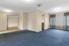  12 Riddoch Drive  Andrews Farm SA 5114  $250,000-260,000 GREAT 1st HOME OR INVESTMENT OPPORTUNITY! This is a fantastic opportunity to enter the market place at an affordable price. The home is set on a generous size allotment of approximately 535m2 with corner location, offering a very spacious floor plan of 4 bedrooms, 3 with ceiling fans. The two living areas will offer plenty of space for the growing family. The large lounge room has an adjacent dining area accessing the open plan kitchen with adjacent family/meals area complete with a wall unit reverse cycle air conditioner. The kitchen has plenty of built-ins including upright electric cooker, breakfast bar and walk-in pantry. Outside entertaining is well catered for offering a large covered pergola, plus a gabled roof double carport with auto roller door. There is a very large bathroom and separate laundry with outside access. Other features throughout the home include ducted evaporative cooling and neat and tidy fixtures and fittings,5Kw solar, NBN, Foxtel provision and filtered water. The rear yard is private, secure and easy to maintain and includes two garden sheds. This property offers the new owners an opportunity to create a truly wonderful family home in a fabulous location close to so many amenities' including local shopping, schools and public transport. Features. 4 Bedrooms | 1 Bathrooms | 2 Car Spaces - Air Conditioning - Close to Transport - Close to Shops - Close to Schools 