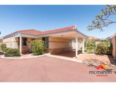  110/17-21 Hefron Street Springfield Retirement Village  Rockingham WA 6168 $185,000 Enjoy your golden years in this lovely freestanding two bedroom villa located in a quiet cul-de-sac of the Springfields Retirement Village. In excellent condition and recently painted throughout with new carpets to boot, it is ready to make your own.  For more information about the village and facilities, or to arrange an inspection please call us today. Key features include: •Open plan living/dining area with split system air conditioning unit and entry to the pergola •Well equipped kitchen with large pantry, serving counter and gas stove •Master bedroom with walk-in-robe •Guest bedroom with built-in-robe  •Feature patio with attractive borders and sunshade roof •Reticulated garden  •Quiet location at the end of the cul-de-sac  •Pool, tennis court, library and communal area This property ticks all the boxes and is an absolute must see if you are looking at your downsizing or retirement options. Rockingham is a well-established coastal town situated south of Perth. It is ideal for experiencing a comfortable and quiet lifestyle with the beautiful beaches, shopping options and park lands nearby.  Rates: Shire 	 $1753.98 per annum (estimate, incl. ESL) Water 	 $1068.60 per annum (estimate) Strata $1021.08 per quarter. 