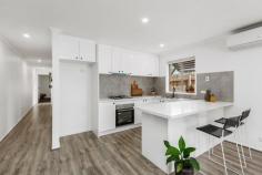  3/103 Churchill Avenue Braybrook VIC 3019 $500,000 - $550,000 Irresistible Style and Lifestyle... Exquisitely fresh and superbly renovated this well designed unit will appeal to professionals, first home buyers, downsizers or smart investors looking for easy single-level living. Capturing stylish contemporary living with superbly renovated spaciousness in the heart of Braybrook. An appealing floor plan offering 2 bedrooms with BIR’s, open plan kitchen, living and dining, fully tiled bathroom and low maintenance rear entertaining area with easy to maintain beautifully landscaped gardens. Additional features include brand new quality and stylish fixtures and fittings throughout, stainless steel appliances, split system heating/cooling, alarm system and secured off street parking. Conveniently positioned nearby Braybrook Community Hub, Churchill Avenue/South Road Retail Strip, bus routes, Tottenham Station, Caroline Chisholm College and approximately 10km to the CBD. 