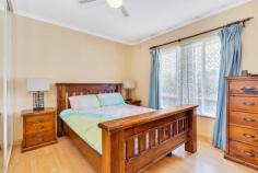  7 Alvaro Street Paralowie SA 5108 $285,000 This delightful brick home with a 1.5kw solar system (approx) is set on a generous allotment of approximately 677m2 in a no through street within easy reach of major shopping centres, walking distance to Paralowie R-12 School, reserves and public transport. The floor plan is quite substantial, comprising of a 3 good size bedrooms with built-in robes and ceiling fans, an L-shaped lounge/dining offering ample space for family living and serviced by a reverse cycle split system air conditioner and ceiling fan. The lovely updated kitchen has plenty of built-ins including pantry, stainless steel cooking appliances, gas cook top and dishwasher. The main bathroom has a full size bath, shower alcove, vanity and the convenience of a separate wc and laundry with rear yard access. The secure rear yard offers plenty of space for further additions (STCC), a large galvanised rumpus/utilities room, plus a second smaller garage/workshop and there is a full length verandah attached to the rear of the home to entertain family and friends. With interest rates so low, why not become a homeowner or landlord and reap the benefits for years to come. 