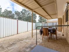  19/33 Brookside Avenue Kelmscott WA 6111 $229,000 Fabulous New Price! Best Located Complex In Kelmscott. If you are currently residing in a wonderful hills property enjoying the lifestyle that it brings, but the block has become too much to handle, then this is for you. Located in the lovely Brookside Villas complex in sought after Clifton Hills, this delightful three bedroom one bathroom Villa will allow you to downsize, but not compromise your lifestyle. You wont have to move away from current friends and neighbours and you will have a great opportunity to make new ones here. The complex is maintained meticulously and offers peace and quiet with a lovely hills backdrop and is within easy reach of the Kelmscott shopping centre, Kelmscott train station, schools and coffee shops. The Villa itself is large with spacious living areas, new carpet, new vinyl flooring, and fresh paint work, which makes it light and bright throughout. There is a tiled entry which opens to a large welcoming lounge which is carpeted, with a good size dining area adjacent to the well appointed kitchen with plenty of bench space and cupboards. All the bedrooms are a good size and have built in robes, these are serviced by a spacious main bathroom with a double size shower. The WC is located separately. The backyard is private, with a low maintenance paved patio area to entertain and a well located garden shed. Other features include ducted air-conditioning, gas heating and cooking, econo panels electric heating, roller shutters front & back, single carport and use of the front garden to make it your own. 