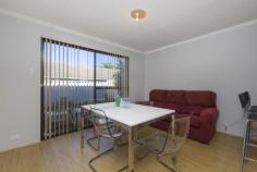  Unit 2 180 Eighth Ave Inglewood WA 6052 $385,000 to $399,000 BE THE FIRST TO VIEW!! CLOSE TO PERTH CITY, CAFE STRIP, HALF HOUR TO BEACHES  This townhouse is nestled in a quiet lane a stone’s throw from the heart of the thriving Beaufort Street cafe strip. Literally walk around the corner to the cafes, shops and bus! In a small complex of only five with just one adjoining neighbour, this fab townhouse boasts: ●    Good sized kitchen with gas hot plates and a pantry ●    Lounge room and separate meals area ●    Large master bedroom with His ‘n’ Hers built-in robes ●    2 other good sized bedrooms or use one for the home office ●    Separate toilets upstairs and downstairs ●    2 reverse cycle air-conditioners ●    Gabled carport & extra visitor parking ●    Private rear courtyard for the BBQ and entertaining your friends ●    Solid brick garden shed for extra storage ●    New modern front window awnings What more could you want, a fabulous home that you can just move into and enjoy all the amenities that this city suburb has to offer - close to public transport, supermarkets plus gourmet stores, not to mention restaurants and pubs, the list just goes on and on. 