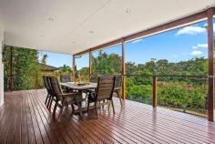  35 Timbertops Drive  Coffs Harbour NSW 2450 $1,200,000 Set amongst prestigious homes and just minutes walk to one of our regions best surfing beaches, this stunning family home is sure to impress. 3 spacious living areas provide a choice between formal or relaxed living and the elevated entertaining deck over looks the sparkling in-ground saltwater pool and established private gardens. The home chef will appreciate a well eqquipped kitchen complete with stone benchtops, glass splashback, gas cooking and loads of storage. This area forms the central hub of the home and flows to both the dining and living room with polished timber floors and high ceilings. The upper level is a genuine parents retreat boasting an oversize master bedroom, ensuite with spa bath and dual shower, plus a living room and sun deck all with ocean views. This is the prefect spot to unwind and relax away from the kids. Each of the 5 bedrooms feature reverse cycle air conditioning, large built in robes and are smartly positioned to provide privacy and easy access to the main bathroom. The man of the house will rejoice at the huge 4 car garage, plus there's a dedicated parking pad for your trailer with a secure gate. Timbertops Drive is widely regarded as one of the best streets in our region and this home has so much to offer. We highly recommend inspection and welcome your enquiry for further information. Walk to resort dining at Aanuka or Pacific Bay Private sundrenched front courtyard Polished timber floors & high ceilings Air conditioning plus a combustion fire place Timber bi-fold doors open onto the rear deck 3rd toilet conveniently located near garage & laundry Solar power and hot water Security alarm plus intercom to front gate Block size: 956m2 Built 2002 Council rates: $3,400 per annum FEATURES: Air Conditioning Alarm System Built-In Wardrobes Fireplace(S) Garden Polished Timber Floor Pool. 