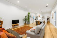  77 Geelong Road Footscray VIC 3011 $1,000,000 - $1,090,000 Circa 1910 Federation classic rejuvenated with contemporary class in the heart of the thriving Inner-West presenting flawlessly as a statement home for the suburb with unmistakable inspiring detail and period elegance of yesteryear. Every corner of the home is an aesthetic delight from the spacious bedrooms, alluring library sanctuary, designer bathroom, kitchen with stainless steel appliances/island bench and sweeping open plan layout with a seamless flow through the double French doors out to the low maintenance yard with secure roller door parking via Maldon Street. The pride of the home is undoubtedly the 3.5 metre ceilings, tiled fireplaces and hardwood floors with modern luxuries including refrigerated cooling, ducted heating, alarm, video intercom, hardwood flooring and stone finishes throughout. Zoned Activity 1 (ACZ1) on the corner of Malden Street identified as a mixed use location due to the convenience of retail, transport, services and amenity -the home can be also utilised for professional/commercial use walking distance to Barkly Street hospitality scene, opposite Gilmour Girls College, Middle Footscray Station, Seddon Village and 7km from the CBD. 