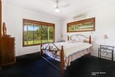  47 MCLEOD ROAD Mapleton QLD 4560 Exceptional 18.7 acre property with lovely rural aspect and offering peaceful, secluded living within minutes to Mapleton's town centre and a short distance to Sunshine Coast beaches. Spacious one-level Colonial style residence featuring dual living areas, generous sized open plan kitchen and dining, 4 Large Bedrooms, 2 bathrooms and fully enclosed outdoor entertaining area. A verandah encompasses the home allowing for fresh air flow in all types of weather. SPECIAL FEATURES INCLUDE:  - 	 1000m2 fully fenced yard off main residence for household pets  - 	 3 x Fully fenced paddocks for larger animals' - cattle, horses, alpacas etc.  - 	 Paddock one, approximately 13.4 acres  - 	 Paddock two, approximately 2 acres  - 	 Paddock three, approximately 1.3 acres - 	 12m x 10m Shed with raised ceilings, power & electric roller doors. - 	 Large Completely enclosed outdoor entertainment area. - 	 Bore - with taps over the estate  - 	 Spring Fed Dam  - 	 Four Large Bedrooms with built-ins  - 	 Master Bedroom with Ensuite and Walk in Robe  - 	 Large Fire-Place  - 	 Air-Conditioning  - 	 9ft Ceilings  - 	 Solar Power 