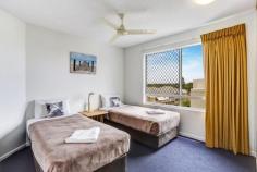  5D/101 Pacific Boulevard Buddina QLD 4575 $500,000's FABULOUS INVESTMENT IN A GREAT LOCATION The location couldn’t get any better! Situated in the beachside hotspot suburb of Buddina, this three bedroom/two bathroom unit is perfect for the savy investor or an owner occupier looking for a chilled out coastal lifestyle. Positioned opposite the beach on the fifth floor the unit has a great north and east facing balcony with views of the water. At your doorstep are the patrolled beaches of Buddina along with kilometers of walking and biking tracks. The unit is currently in the holiday letting pool and has great year round occupancy and great returns. This is a fabulous complex with on-site managers, heated inground pool, floodlit tennis court, bbqs and a games room. The unit is currently in the short term holiday pool and receives great returns. There’s two car tandem secure parking and also a built in lockable store room for all your extras. If you’re thinking of getting into the highly sought Buddina beachside area, then this unit is well worth the look. Things we love * Location, Location, Location * Opposite the popular Kawana Surf Club and the beautiful patrolled beaches of Buddina * North facing balcony with views over the water and great sea breezes * Three large bedrooms with a large open plan living area and central galley style kitchen * Perfect for the owner occupier or a great opportunity for buyers looking to invest * Two car tandem secure parking plus built in lockable store room * Heated inground pool, floodlit tennis court, bbq area, games room * Secure building with long term onsite managers * Walk to the newly expanded Kawana Shopping World, cafs and new cinemas * Easy access to the Bruce Highway and the Sunshine Motorway * 75 minutes to the Brisbane Airport and 15 minutes to the Sunshine Coast Airport DUE TO THE SOLID HOLIDAY BOOKINGS THE EARLIEST ACCESS FOR AN INSPECTION IS THURSDAY 10TH JANUARY 2019. 