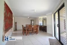  5 Barker Close Goodna QLD 4300 $349,000 Designed To Impress - The Decision Will Be YES Available here is a low set brick and tile home with a thought full layout and design, set on an 827 m2 block.  The property is set on a mostly flat, elevated block in a cul-de-sac; this is a great spot for a family.  The rear yard is fully fenced providing an enormous space for the children and pets. Inside the rooms are of a generous size; and, the layout not only flows logically from one area to the next, it is also functional. As the Décor is neutral, it should suit most furniture styles.  At a Glance  - Low set Brick and Tile Construction - Full concrete driveway  - Double Lock up Garage with Auto Door - Bedrooms are carpeted and living areas tiled  - Separate Lounge and Dining areas  - Bathroom with separate bath and separate shower  - En-suite to main bedroom  - Kitchen with 2 door pantry and ready for dishwasher  - All bedrooms with wardrobes and ceiling fans  - Covered patio area at the rear of the house that overlooks the rear yard, this is the spot for relaxing or entertaining  - Council Rates 01/10/2018 – 31/12/2018 $548.60 with on time payment discount  - Urban Utilities 18/06/2018 – 13/09/2018 $405.15 - Approximate build date of 2007 / 2008  - 827 m2 approx. block with the rear yard fully fenced  - Tenanted at $340.00 pw till 05/2019  Positioned with Shopping Centres in all directions,  - North East you have the St. Ives Shopping Centre at Goodna,  - North West you have the Redbank Plaza Shopping Centre,  - South West is the Town Square Redbank Pains and  - South East is the ORION Shopping Centre at Springfield Central And Schools close by  - Kruger State Primary School is approximately a 1.2 km walk away * - Westside Christian College is approximately a 1.4 km walk away * 