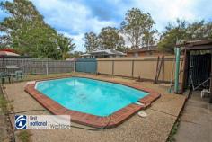  5 Bannerman Street Riverview QLD 4303  $225,000 This property would suit either an investor looking for a property with a tenant already in place; or, an owner occupier that is looking for an entry level property, with a few extras you do not often find in this price range. Yes, you can probably find some putty and paint work that needs doing; but, at this price the property represents great value. For the investor, the current tenant, who has been at the property for approximately 8 years, is on a periodic lease paying $225 per week. He has indicated that if the property is sold to an investor that he may be interested in staying on. For the Owner Occupier this property provides a great opportunity for a young family that would enjoy the benefits of the pool and the shed, things rarely seen in this price range. For those with young children the Local Primary & Pre School is at the end of the street, approximately a 500 m walk. At a Glance: - 3 bedrooms mid-set style home (4 steps through front door) - Brick Pier with cement sheet inlays under the windows construction - Concrete tile roof  - Drive through Single Carport to a - Free standing Double Lock up Garage  - In-ground pool - Property is on metered Town Gas  - Solar Panel Array on roof  - Instantaneous gas hot water system approximately 1 year old  - Current tenant paying $225 per week, on a periodic lease has been at the property for approximately 8 years and has indicated may if possible stay on  - Fully fenced 640 m2 approx. block Inside: - Timber floors throughout - Functional kitchen that overlooks the backyard and pool - Shower over the bath and separate toilet - Open plan living area with combustion stove  - Separate laundry Location: - Approximately 1.9 km to the Redbank Plaza Shopping Centre *  - Approximately 500 m to Riverview Primary & Pre School * - Approximately 1.4 km to St. Peter Claver College * - Great Access to Ipswich Road and the Logan, Cunningham & Warrego Highways 