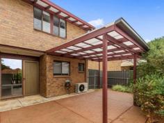  5/22 Cohen Court CLOVELLY PARK SA 5042 Located in a no through street this is treasure located so close to Glenelg and Convenient to City and transport. Downstairs is a well-appointed kitchen with loads of cupboards and servery to the sitting/lounge area, and flows through to the open plan dining area with sliding doors to the paved covered alfresco entertaining area. Ideal for the morning paper and a coffee to fully appreciate the beautiful Northerly aspect. Upstairs are the bedrooms, master with built-in robe plus private balcony. 2nd bedroom also has a built-in robe and then there is the 3rd bedroom/study. Upgraded bathroom upstairs with toilet shower and bath and there is reverse cycle air conditioning to service this area. The spacious sitting room has a delightful outlook over the pretty front garden. There is also a 2nd toilet downstairs and spacious separate laundry. The property is light and bright with new carpet and fresh paint, off street parking and a must to inspect to appreciate the value of this exciting offering. CT / Volume 6147 Folio 835 Council / City of Marion Zoning / R – Residential12 – Medium Density Built / 1989 Floor / 118m2 Council Rates / $1078.80pa SA Water / $79.80pq ES Levy / $96.65pa Strata Rates / $350pq Strata Manager / Whittles. 