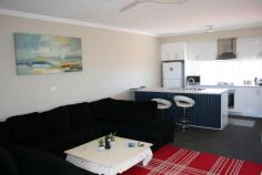  48A Hartog Crescent  Denham WA 6537 $400,000 Barely 12 months old this lovely 3 bedroom 2 bathroom home is regrettably offered for sale. With the current owners having done all the hard work, it is ready for you to enjoy. Situated in an elevated position with a concreted driveway this house enjoys a lovely outlook over the water with a Southerly aspect. The home itself was built by a quality builder from down South and has all the modern features you would expect in a new home topped of with a neat under the main roof BBQ area. FEATURES: Air Conditioning Built-In Wardrobes. 