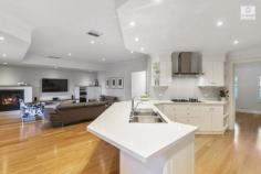  82 Pine Avenue  Novar Gardens SA 5040 $890,000 - $950,000 There is plenty of room inside as well with over 260 sqm of versatile internal space including three separate living areas including a study / 5th bedroom or formal dining room. The cook will be never be far from the poolside action and the open-plan family spaces, featuring a dining bay and generous, modern, horseshoe-shaped kitchen with stone benchtops that caters to a crowd with a walk-in pantry and stainless steel cooking appliances including a 900mm gas cook top. The adjacent laundry and shower room is so handy and accessible to pool users together with internal entry to the auto double garage. Upstairs, the four generous bedrooms include a luxuriously appointed master with a walk-in robe and ensuite with spa and twin vanity, while a full family bathroom and separate toilet service the remaining bedrooms. Two of these provide spacious walk-in robes and there is yet more storage on the landing, ensuring you’ll never run out of space. Decorated in fresh modern neutrals with popular and attractive plantation shutters and complete with ducted reverse-cycle air conditioning, cosy gas heater to main living, premium security including an alarm system. Easy to-maintain gardens complete this centrally located and attractive stunner that will give you years of the home based lifestyle that so many seek but rarely find – an entertainers dream! Don’t delay – call today to inspect – you will love it. 