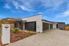  1/4 Northview Place, Woombye, Qld 4559 $467,000 The contemporary street appeal showcases the modern stylish design of this quality-built duplex.  Positioned in a sought after, central position, stylish and individual in design . Ideal for the 1st Home Buyer, Investor or those looking to downsize. Only minutes to Woombye centre, short drive to Public and Private Schools, transport and approx. 15-20 minutes to Sunshine Coast CBD and Beaches.  A flowing design allowing separation from the living and the master suite . The unit consists of three bedrooms, two with built in robes and the master with ensuite and walk in robe. Open plan family, meals and kitchen area lead onto an under roof outdoor alfresco area.  The fixtures and fittings throughout the unit are nothing short of quality plus. Stainless steel appliances and stone bench tops maximise the style of this unit. Remote control lock up garage, turfed and landscaped, air conditioning, blinds, letterbox , tv antenna and more. The décor is of neutral selection to ensure anyone’s personal taste will compliment.  