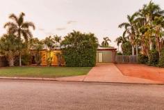  1 Hawkes Place  Cable Beach WA 6726 $440,000 Large family home ready for you all to move in now! This four bedroom, two bathroom home is tucked away in the popular Old Cable Beach pocket that is Hawkes Place. Surrounded by established tropical gardens and lots of space the home offers everything you could need at an affordable price. The first thing you will notice as you pull up to the property is the ample parking and extra wide side access to the rear yard. Upon walking into the entry way you will find a spacious front living room which leads to the open plan kitchen, living and dining that overlooks the rear garden and outdoor entertainment area. All four bedrooms are generously sized with built in robes and both bathrooms are neat and tidy. The home boasts verandahs to the front and rear of the property offering lots of shade on those hot Broome days as well as sheltering the house and assisting in keeping everything cool inside. There is plenty of storage inside the home plus a large lockable store room straight off the carport - perfect for unloading all of the camping gear or storing your gardening tools! Everything in Broome is close' but Hawkes Place is tucked away in the middle of it all with beaches, schools, shopping centres and parks all within walking distance or a short drive away. For further property details or to arrange a private inspection please contact Naomi Scarlett on 0401 625 526 or email naomi.scarlett@raywhite.com. FEATURES: Air Conditioning Built-In Wardrobes Close To Schools Close To Shops Close To Transport Garden. 