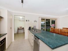  23 Jessica Close Raymond Terrace NSW 2324 $440,000 - $460,000 Ideally located between Maitland and Newcastle, this Raymond Terrace home is perfect for families who love to entertain. On hot summer days you can cool off in the saltwater, inground pool before reclining on the surrounding decking to enjoy a cool drink and a good book. There are also two covered, alfresco entertaining areas suitable for all occasions. The cosy entertaining area located directly off the dining area is ideal for those easy summer barbecues on a balmy night. At the rear of the home awaits a large, covered entertaining area that will cater for many guests should you wish to hold a celebration, party or just have the extended family on the weekend. Inside the brick and tiled roof home awaits a spacious family abode with two living areas, four bedrooms and a home office. It’s perfect for growing families and those who desire a work-from-home option, with the former single garage converted into a comfortable office and separate bedroom. The heart of the home is the centrally located kitchen, which is flanked by the dining area on one side and the large living room on the other.  It’s a smart floor plan that allows each area to be used individually, without ever feeling closed off from the rest of the home. The kitchen features long laminate benches, lots of cupboard space, a large pantry and stainless steel appliances. It overlooks the tiled dining area, where a slow combustion wood heater works to keep you warm and adds a warm, relaxing atmosphere to the home. The living room is also sure to impress with its generous proportions, large picture windows on either side which make it lovely and light and split-system air conditioning for comfort all year round. The master suite lies at the front of the home and features a box bay window, that would work beautifully as a reading corner, while a mirrored triple door built-in robe provides plenty of storage and an ensuite offering an oversized shower. There’s also a split-system air conditioner in the master bedroom. Two of the three remaining bedrooms have built-in robes, while the third, which is attached to the home office, would be great for a teenager or extended family member should you wish to use the office as a retreat or chillout space. The family bathroom has a separate shower and bath, large vanity and strip wall heater. The property is located within walking distance of the beautiful Grahamstown Lake, which has a boat ramp, while other nearby amenities include Grahamstown Public School, parks and local shopping. Raymond Terrace is about a 30 minute drive from Maitland and a 35 minute drive from Newcastle, giving you the option of working in the city but living in the country with an easy commute. SMS 23Jess to 0428 166 755 for a link to the on-line property brochure. Kitchen Walk In Pantry Built In Robes Air Conditioning Pay TV Cable/Sat Dishwasher Pet Friendly Outdoor Entertaining Area Shed Fully Fenced Decking In Ground Swimming Pool Solar Panels Gas Hot Water. 