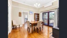  106 Pine Crescent Esk QLD 4312 $435,000 This modernized stylish dwelling includes VJ walls, lead light windows, French doors, ornate cornices, polished timber floors and picture rails. On this elevated block be soothed by the relaxing breezes on the front and particularly large rear deck. This delightful old girl has been tastefully finished to a turn key status. Escape the brick jungle to a relaxed and stylish lifestyle. 2.08ha Quality bore Sturdy fencing throughout acreage Huge rain water tanks 3KW solar panels Wood burner Large rear entertaining deck 3 bedrooms plus a library/office room Modern kitchen and large walk-in pantry Lounge and dining room separate Good size family bathroom Underneath dwelling second toilet, laundry, all concreted area Wheel chair ramp Double lock up shed. 