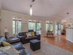  13 Clipson Crescent Mundaring WA 6073 $549,000 Cosseted in an iconic Hills landscape, this bright and light 3 bedroom, 2 bathroom, plus study home is a Noblewood Estate treasure. Tranquil views, a soft-grey façade and the use of recycled materials give the property an aura of serenity. Raked ceilings, open-plan living and a northern aspect, infuse the home with beautiful light. Outdoors, a long, shady verandah overlooks the natural, 2,573sqm block and decked above-ground pool. With a paved driveway, large shed and sought-after address, this home is a private delight. 3 bed, 2 bath plus study 1997 Ross Squires home Light-filled open-plan Great kids’ activity room Decked swimming pool Wisteria strewn pergola Paved driveway carport Private 2573 sqm block Walk Mundaring Primary Desirable Noblewood Est A restrained footprint and judicious use of recycled materials ensure this family home sits lightly on its sought-after Noblewood Estate address. An intelligent floorplan delivers spacious, open-plan living with a mesmerising outlook to the decked pool and towering eucalypts. The central kitchen, flanked by lounge and dining areas, has cream cabinetry and timber trim. Clearly designed for family life, you can stand in the kitchen and see the pool, lounge and activity room. Shaded in summer by a long verandah, the open-plan living area captures the winter sun, ensuring year-round comfort, a slow combustion fire and reverse cycle air-conditioner bolster the climate control while a 1.5kW PV system reduces power costs. The two junior bedrooms open directly to the activity room, creating a fabulous dedicated space for the kids with access to the family bathroom. A European laundry and two large storage cupboards in this ‘busy zone’ help to keep family life under control. Both junior bedrooms have loft beds – currently unused – and wardrobe recesses. This elevated sleeping space could be recommissioned or utilised as additional – and out of sight – storage space. The master bedroom sits at the front of the home and looks out to gardens and recycled brick paths. Direct access to the wisteria covered pergola brings a heightened sense of connection with the landscape. A walk-in wardrobe and ensuite complete the comfortable main bedroom suite. Just inside the front door is the office/study. Built-in desks and shelving fashion a fabulous home office or homework space. Arranged away from the home’s main living zones makes for professional at-home meetings and study time free of distractions. A newly-paved driveway with integrated parking bays makes entering and exiting the property a breeze without affecting the natural setting.  A 6 m x 5.5 m shed – with roller door and concrete pad – offers vehicle storage and space for pottering. Noblewood Estate is a desirable Mundaring enclave; within walking distance of the Mundaring Primary School, the shops and services of the bustling village are within easy reach, so too arterial links to Midland and the Perth CBD. To arrange an inspection of this property or for experienced real estate advice, call Mr Bright – Lee Nangle – 0427 202 366 and take a walk on the bright side. 