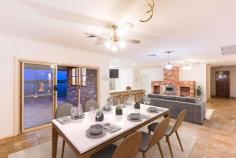  13 Summer Drive Buronga NSW 2739 $449,500 - $493,000 Crafted from recycled red brick and set on a 1216sqm block in a quiet enclave of Buronga, this character home is perfect for a growing family. With a large backyard, sprawling floorplan and outdoor living space, this is a home perfectly crafted those who need room to move. There are four bedrooms, two with built-in closets and the master suite with a walk-in robe and ensuite with twin vanities. There are plenty of living spaces to enjoy including open-plan dining and family room and a living room at the rear of the floorplan. A study is located off the main living space, perfect for those who work from home. When it's time to cater for loved ones, the well-equipped kitchen will impress even the fussiest home chef. Enjoy a 900mm gas cooktop and oven, a large walk-in pantry, breakfast bar and plenty of prep space. Extra features abound and include slow combustion heating, reverse-cycle heating and cooling and a powder room. There is an attached double lock-up garage with additional storage, plus side access to the yard. Step outside to the semi-enclosed alfresco area with a ceiling fan, oven and outdoor toilet for complete convenience and comfort. There's a great-sized backyard for the kids, plus low maintenance gardens. FEATURES: Air Conditioning Built-In Wardrobes Fireplace(S) Formal Lounge Garden Secure Parking Study. 