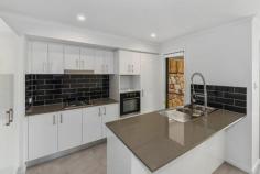  1/4 Northview Place, Woombye, Qld 4559 $467,000 The contemporary street appeal showcases the modern stylish design of this quality-built duplex.  Positioned in a sought after, central position, stylish and individual in design . Ideal for the 1st Home Buyer, Investor or those looking to downsize. Only minutes to Woombye centre, short drive to Public and Private Schools, transport and approx. 15-20 minutes to Sunshine Coast CBD and Beaches.  A flowing design allowing separation from the living and the master suite . The unit consists of three bedrooms, two with built in robes and the master with ensuite and walk in robe. Open plan family, meals and kitchen area lead onto an under roof outdoor alfresco area.  The fixtures and fittings throughout the unit are nothing short of quality plus. Stainless steel appliances and stone bench tops maximise the style of this unit. Remote control lock up garage, turfed and landscaped, air conditioning, blinds, letterbox , tv antenna and more. The décor is of neutral selection to ensure anyone’s personal taste will compliment.  