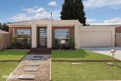  10 Wedding Drive Wallan VIC 3756 $350,000-$380,000 This house presents as a new three bedroom house with beautiful bathrooms on a low maintenance block. Why build when you can move into this very attractive house that has just had its first birthday. There are good sized bedrooms, master with ensuite and walk-in robe. The other two bedrooms share a two way bathroom with a free standing tub and modern looks. The kitchen meals living area is a good size and leads out to the private rear yard and the two car garage. It is within walking distance to all of the towns facilities , schools, shops and a short drive to the V/Line train station and access to the freeway. Very affordable and nothing to spend, this would suit either a down-sizer or a first home buyer wanting to keep there weekends free from renovations. 