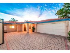  8A Surrey Street Dianella WA 6059 $539,900 Looking for a ducted reverse cycle air-conditioned three bedroom (built-in robe‘s) two bathroom Home with two separate living areas, where one can be closed off as a home theatre, lounge or maybe a fourth bedroom or office. The other living area is a generous open plan Family and Dining area, where you can seat to dine 6 to 12 people comfortably, great for regular family get togethers! The brand-new kitchen has plenty of cupboard space, new stainless steel appliances built-in and stone bench tops. Love to entertain, you can cook, serve and share a drink with your friends from the kitchen and dining inside in air-conditioned comfort or outside under the huge pitched roofed alfresco/ pergola area, great for barbecues and parties all year round.  Smart design has the master bedroom at the front off the entry hall with fully fitted huge walk in robe and ensuite plus powder room near to the separate living room.  The other two bedrooms have built-in robe‘s and are in a wing off the family room to the rear, both are serviced by a bathroom and separate toilet allowing for you and your children to enjoy your own space. This home also enjoys the use of a long separate driveway with front gates and space to park visitors cars ,a van or your boat or a trailer. The two car lock-up garage has a shoppers entry into the home. There is nothing to do but move your belongings in and to relax, live and entertain all year-round in privacy.  A short stroll to Dianella Plaza shopping centre, the Strand shops, medical Centre and pharmacy, bus route a short walk, and within 10 km to Perth CBD this home is perfect for families, downsizers, or couples. This home is all set up to lock up and leave with virtually no garden! 