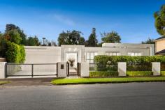  13 Edward Street Kew VIC 3101 $3,900,000 - $4,100,000 Positioned to perfection in one of the finest streets in the prestigious Sackville Estate, this extraordinary entertainer's home exudes quality and sophistication throughout. Set on 605sqm with extensive street frontage and beautifully landscaped gardens, this three-bedroom plus study single level residence is superbly appointed with luxurious living and dining options both inside and out. Awash with natural light and immaculately presented with sleek modern tones, ceramic floor tiles, granite benchtops and two-pac finishes, the jewel in the crown of this remarkable home is a wonderful open-plan living area that spans both inside and outside, complemented by a striking water feature to one side. A magnificent kitchen with island bench and butler's pantry opens to the relaxed family lounge with gas stone fireplace and adjacent dining zone, effortlessly flowing through bi-fold doors to an all-weather outdoor entertaining sanctuary complete with a full outdoor kitchen, automatic vergola and remote blinds. The timber deck extends further for sun-splashed alfresco enjoyment in the warmer months, providing yet another dining or entertaining space. Minimalist in style and expertly designed for the discerning family, it also comprises a stunning master suite with ensuite and extensive built-in robes, plus two further bedrooms (BIRs), sparkling central bathroom, a study or home office conveniently positioned on entry. An array of other features includes ducted heating and air conditioning, Miele kitchen appliances, TVs in every bedroom, separate laundry with powder room, Sonos sound system, security alarm and double garage with additional storage. Breathtaking from every angle, this quality home also enjoys a quality location within easy reach of Cotham Road trams, Kew Junction and elite private schools including Genazzano, Camberwell Grammar, MLC, Trinity and Ruyton. Truly unique and spectacular! 