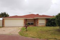  28 Mcguire Mews, Rockingham, WA 6168 This lovely 4x2 home, is set in a quiet cul de sac location, is up for genuine sale. Boasting a huge enclosed gable patio overlooking Stan Twight Reserve, with  ducted air conditioning throughout, robes to all bedrooms and walk in robe and parents retreat in the master bedroom, roller shutters to front of house,  Conveniently located close to schools, Rockingham Shopping Centre and a short drive to Rockingham foreshore. 