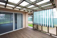  15 Bundarra Crescent Orange NSW 2800 $215,000 3 bedrooms, 2 with built in robes and polished boards Tidy eat in kitchen with gas cooking 2 living areas Covered outdoor entertaining area Fully enclosed north facing rear yard R/C split system  Floor plan - not to scale 