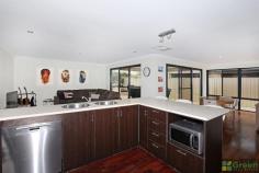  3 Myalla Pass Lakelands WA 6180 $320,000 - $350,000 Presenting a stunning three bedroom two bathroom residence in Lakelands. This home offers a user friendly floor plan and lends itself to open plan living bringing the family closer together. And for the times that you need some me-time, there is a separate theatre room! Enjoy not only the great home, but the convenience of the suburb too. Ideally located near plenty of local schools such as Lakelands Primary and Mandurah Baptist College, shops such as Lakelands Central, plus quick access to public transport and the Freeway, all your necessary amenities are right at your fingertips. Looking online is one thing, but nothing beats seeing the real thing! Features of this modern home: 3 bedrooms & 2 bathrooms Separate theatre room Decked entry Beautiful wooden floors Ducted evaporative air conditioning Great decked alfresco Built in BBQ bench area Established gardens and garden beds Master bedroom has his/hers robes, ensuite Two bedroom with BIR’s Second bathroom has bath & vanity Large kitchen with lots of natural light, dishwasher The laundry is off the kitchen Gas HWS Brick and tile home Double garage parking 434sqm block Water Rates $1304/yr approx. Council Rates $1900/yr approx. Lakelands has become the ideal family suburb with its abundance of parks and lakeside walks. The addition of the new shopping centre and popular restaurants along with the future addition of a high school as well as the two existing schools has made Lakelands a self-sufficient suburb. 