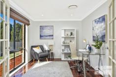  4 Charles Street Baulkham Hills NSW 2153 Light-filled rooms, superior inclusions and a most convenient location place this young, freshly decorated and beautifully presented family residence is in a class of its own. Just 2 minutes' walk from the express bus service to Sydney CBD and within walking distance of nearby shopping centres, this quality-built home has so much to offer. Greeting visitors with a large elegant entry foyer leading to a well-designed floor plan offering expansive living and dining options for both official and casual entertaining that include formal lounge and dining, an everyday meals area, a family room and a rumpus leading out to alfresco entertaining areas . . . spaces that are sure to be enjoyed by every family member and create many memorable occasions with the best of friends. Of special note is the luxury Kitchen equipped with quality appliances, large stone benchtop with breakfast bar, 900mm gas cook top, plenty of storage and a walk-in pantry. On the upper level you'll discover five bedrooms serviced by two luxurious bathrooms both with 'his n her' vanity including the ensuite with a twin shower to the large master. Other features include stunning timber floors, ducted reverse cycle air conditioning, ducted vacuum, alarm, a big study/home office, a guest's powder room, 'Juliet' Balcony off the main bedroom) 3 car garaging (1 with drive through), wide side access and the convenience of a circular driveway. So much to see . . . BE FIRST!  - 5 bedrooms  - Study  - Rumpus  - Family  - Alfresco areas  - Ducted air conditioning  - Alarm  - Ducted vacuum  - 3 car garage  - Side access  - Walk to bus  - Walk to shops. 