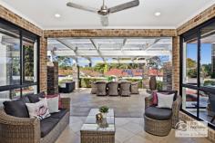  4 Charles Street Baulkham Hills NSW 2153 Light-filled rooms, superior inclusions and a most convenient location place this young, freshly decorated and beautifully presented family residence is in a class of its own. Just 2 minutes' walk from the express bus service to Sydney CBD and within walking distance of nearby shopping centres, this quality-built home has so much to offer. Greeting visitors with a large elegant entry foyer leading to a well-designed floor plan offering expansive living and dining options for both official and casual entertaining that include formal lounge and dining, an everyday meals area, a family room and a rumpus leading out to alfresco entertaining areas . . . spaces that are sure to be enjoyed by every family member and create many memorable occasions with the best of friends. Of special note is the luxury Kitchen equipped with quality appliances, large stone benchtop with breakfast bar, 900mm gas cook top, plenty of storage and a walk-in pantry. On the upper level you'll discover five bedrooms serviced by two luxurious bathrooms both with 'his n her' vanity including the ensuite with a twin shower to the large master. Other features include stunning timber floors, ducted reverse cycle air conditioning, ducted vacuum, alarm, a big study/home office, a guest's powder room, 'Juliet' Balcony off the main bedroom) 3 car garaging (1 with drive through), wide side access and the convenience of a circular driveway. So much to see . . . BE FIRST!  - 5 bedrooms  - Study  - Rumpus  - Family  - Alfresco areas  - Ducted air conditioning  - Alarm  - Ducted vacuum  - 3 car garage  - Side access  - Walk to bus  - Walk to shops. 