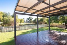  24 Sandalford Court Dunsborough WA 6281 $560,000 Nestled tranquilly at the end of a quiet no through street on a 700sqm block backing onto the third fairway of the Dunsborough Lakes Golf Course this flawless property has so much to offer. Built in 2005 this four bedroom two bathroom home with study and private theatre features a central kitchen and living zone all enjoying outlooks across the timber decked alfresco through to the lush green fairways. The northerly aspect allows the warm winter sunlight to stream into the main living area and kitchen. The property is presented with new flooring throughout, freshly painted, new lighting, new basins and tap fittings, sink, blinds, cabinetry to the laundry and oven in the kitchen. With this full-size block there is room to tuck the boat down the side, a double garage for the cars, plenty of storage and plentiful yard space for gardens or kid's play equipment. This quiet location is within a easy walking distance to the town centre which is sure to appeal to all buyers seeking a central location.  Additional features * 700sqm lot backing onto third fairway * Side access suitable for trailer, boat or caravan * Built in 2005  * Split-system air-conditioning  For more information contact your South West Sale Representative's Stewart Bettenay on 0409 688 205 or Ben Jecks 0408 545 304 to arrange your private inspection. 
