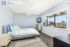  2 BURRELL Parade Blacktown NSW 2148 This residence is located in one of Blacktown district most sought after location.Meticulously kept, the owner has lovingly maintained and added features with no expense spared to make the most of its wonderful environment.. Fully renovated property, freshly painted inside out , this home will attract all the buyers.All the hard work is done. You just need to move in. Well established ,child friendly area surrounded by quality homes , this property is a must to inspect. Main features of the property are as follows: Four decent size bedrooms with ceiling fans, built ins and carpets Oversized master bedroom with walk in robe and ensuite with heated rail, shower, toilet, vanity .  Plenty of natural sunlight and breeze streaming throughout the property.  Main bathroom with heated rail, shower, toilet, vanity and bathtub. Mirror in main bathroom with magnifying glass as well. Bathrooms have tiles floor to ceiling. Linen cupboard next to main bathroom KITCHEN Updated kitchen with cook top, dishwasher, splash back and designated dining area. Cook along side watching your kids study on the study table attached next to the kitchen cabinet. Enjoy the district views, especially in the evening when the lights dazzle in the district. Sensor lights in the pantry. Seperate USB power point in the kitchen. Seperate laundry with tiles from floor to ceiling. Separate toilet in the laundry. Downlights in the property. Large living room with floorboards throughout, downlights and aircon. Nice entertainment area with false screen for privacy. Decking in front and back of the house. Separate garage on the side of the house. Additional features: Sepearte garage Colour bond fencing Decking at the front and back Downlights in the property. Ceiling fans Aircon Sepearte laundry Sensor lights Heated towel rail. This property is a must to inspect. Disclaimer:We have been given this information,however First National Blacktown gives no guarantee,undertakings or warnings concerning the accuracy,completeness or up -to-date nature of the information provided. Interested parties must rely on their own research and enquiries and are responsible for their own independent enquiries in order to determine whether or not this information is in fact accurate 