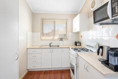  6/7 Britannia Place South Kalgoorlie WA 6430 $149,000 2 bedroom brick unit in well maintained complex close to shops, transport and amenities. Fresh neutral decor throughout, modern gallery kitchen, shady gabled patio for alfresco living, storage room, single carport and the convenience of Alinta gas. Ideal for first home buyers or astute investors Council Rates: $1809.41 p/a Strata levies: $350.45 p/q Block Size: 2375sqm Zoned: R20 PROPERTY FEATURES Air Conditioning Close To Schools Close To Shops Close To Transport Garden Secure Parking. 
