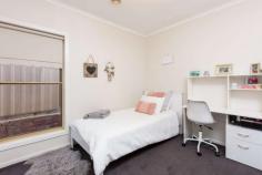  11 Eulinga Dive Mildura VIC 3500 $340,000-$373,000 Ideally located just a short walk from schools, this four-bedroom home offers space, comfort and convenience. A charming bullnose verandah greets you as you approach this gorgeous recycled brick home while manicured gardens add to the quaint and inviting appeal. Set on a 704sqm block, the home is a good size and still offers plenty of outdoor space to host guests, kick the ball with the kids or indulge in your passion for gardening. A spacious lounge is on offer at the front of the home while a light-filled and open-plan kitchen and dining zone sits at the rear, connecting to the outdoor entertaining area. The kitchen is modern and stylish featuring sweeping benchtops, a gas cooktop, breakfast bar and a tiled backsplash. All four bedrooms connect to the main hallway, three with built-in robes and the master with a walk-in robe and an ensuite. Ensuring complete comfort is a slow combustion heater plus evaporative cooling while additional features include the main bathroom with a separate toilet, a single lock-up garage and a double carport large enough for the caravan plus a garden shed. All this is located close to parks, a range of schools plus the vibrant Mildura Central. Photo ID required at all open for inspections. FEATURES: Air Conditioning Built-In Wardrobes Close To Schools Close To Shops Close To Transport Garden 