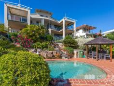  3 / 61 NORTH QUAY, Scarborough -  Waterfront Properties Redcliffe Bay views that can't be built out! ** Please note change to OPEN HOME time on Saturday, 31st August. Now 12.00-12.30 (rather than 11.00am as in the Herald paper) ** 'Harbour Quays' is a tightly-held boutique complex of just four luxury apartments - all owner-occupied. Located on the wonderfully elevated North Quay, you will enjoy beautiful marina, mountain and Bay views that simply cannot be built out. The location is prime and you can just wander over the park to the Boat Club, Morgan's Seafood, Sea, Salt & Vine Cafe or stroll down to Scarborough Village with little effort. With the views, stunning sunsets, lush gardens and resort-style pool area, you''ll feel like you are on holiday the whole time! This apartments feels particularly spacious, light and airy due to the generous floorplan and vaulted ceilings and being north-facing, it's bathed in warm winter sun. Move in and enjoy this Penthouse, with its three large bedrooms - all with their own ensuites plus a study, so you'll have more than enough room for visiting family or friends. The unit has had a re-paint, new carpet and fans, so you can move right in without having to do a thing. It's not often you find an apartment with 5.5kw of solar panels and copious amounts of storage - both inside and in the basement garage. There is an additional extra large store room unique to this unit, providing space for a workshop, hobby room or gym. So if you are down-sizing from a large family home, this unit really must be on your shortlist... Among other features, this unit has: 3 large bedrooms PLUS good-sized study  Every bedroom has its own ensuite  Large living zones and kitchen  Views to the north and east  Cannot be built out - ever!  Spacious kitchen with new Bosch cooktop and Blanco sink  New paint, carpet and fans  Good-sized balcony for enjoying the delightful sunsets  Tons of storage + attic space  Large separate laundry  Secure, small complex  Resort-style pool and grounds  5.5kw solar - exclusive to this unit (and battery-ready)  Wired ready for NBN  Ducted air + split system in Master bedroom  Lovely ensuite with spa bath  Two car spaces + two large storage rooms You simply must book an inspection to fully appreciate how wonderful this unit is! Call Karen Prince on 0437 015 951 today to make a time...  Floorplan to come, but please don't wait or you might miss out! There is no lift in this complex. 