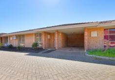  Unit 2/59 Alexandra Place Bentley WA 6102 $309,000 Leased until September 2019 at $260 pw. Open by appointment only to qualified and ready to go Buyers, please contact Kaylie Morphew on 0415 777 910 to book a viewing. A lovely three bedroom villa in a small complex of 6 FEATURES Separate large living room with split system ac Open plan kitchen & dining Master bed with split system ac & ceiling fan separate laundry & toilet undercover single carport covered patio courtyard with room for alfresco dining and plenty of options with the garden area. low strata fees just $150 per quarter... 