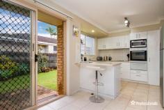  12/6-14 John Sharpe Street East Ballina NSW 2478 $519,000 This neat and tidy villa is situated in a highly sought after area of East Ballina close to the neighbourhood shopping centre, golf club, school and daycare facilities.  This property features a large sunny yard and courtyard, open plan living and dining and a double garage with a private complex entrance. In addition to its prized location in this tightly held pocket of East Ballina, this villa is sure to appeal to those looking for an easy care, convenient lifestyle in a family-friendly locale - where a casual Sunday coffee at the popular local cafe or a hit of golf of an afternoon is all part of the lifestyle. * Air conditioned living area and bedroom for year round comfort * Good sized kitchen with dishwasher * Double garage * Built-in robes and ceiling fans in bedrooms 