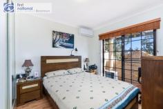  27 Panorama Parade Blacktown NSW This majestic large property sits pretty as a picture in this sought after, highly-developed, very convenient and prestigious CBDlocation. Features: Solidly-built double brick house with floorboards. A short walk to TAFE College, Main Street, Blacktown Bowling Club, Westpoint Shopping Centre, Railway Station and the future Blacktown University. The house is situated in famous, popular and sought after “Panorama Parade”. Has four bedrooms with mirrored-in- robes including a Master bedroom with ensuite, opening out to a balcony, Internal laundry with a powder room or a 3rd toilet downstairs. A remote controlled garage with internal access, entertainment area and a good size, easy-to-maintain backyard. Bathrooms renovated and tiled from floor to ceiling with modern fittings such as mixture and quarter-turn ceramic taps, sunroof, vanity, bathtub, shower and toilet. Large kitchen with ample storage and cupboards , gas cook-top, lamped range-hood with oven. Plenty of natural sunlight streaming throughout the property. Well-maintained professionally-landscaped garden. New colour bond fence. Large driveway front area for easy visitor parking. Public transport bus stop a few doors away. Take advantage of the nearby public transport hub, which takes you to anywhere North, South, East or West. Close to all the major private and public schools in Blacktown. A short drive to Blacktown Aquatic Centre, Showground, and Wet ‘N Wild theme park. Never-to-miss, rare and excellent opportunity for astute investors and extended families as there is nothing more to be spent on it plus the advantage of being the best location of the heart of the Blacktown CBD. Land size approximately 569 sqm. Disclaimer:We have been given this information,however First National Blacktown gives no guarantee,undertakings or warnings concerning the accuracy,completeness or up -to-date nature of the information provided. Interested parties must rely on their own research and enquiries and are responsible for their own independent enquiries in order to determine whether or not this information is in fact accurate.. 