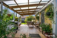  85 North Creek Road Ballina NSW 2478 $470,000 This cute Ballina cottage is perfect for renovators and those looking to put their own stamp on a home. You are greeted by a timber deck at the front of the home, followed by an open plan living and dining area that leads onto the bedrooms at the rear, and a spacious yard that is ideal for kids and pets. Surrounded by established, landscaped gardens, this property also offers privacy without sacrificing on cosmopolitan conveniences. Ballina Airport, Aldi and Ballina Homemaker Centre are all within walking distance, and town is only a short drive away. * Air conditioned for year round comfort * Extra parking for trade vehicles/trailer or caravan * Large storage/garden shed * Renovate or redevelop as land is zoned medium density (STCA) 