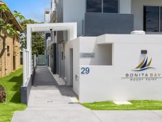  106 / 29 Caroline, Woody Point -  Waterfront Properties Redcliffe BRAND NEW 2 STOREY APARTMENT Recently completed, this 3 bedroom apartment is one of eighteen in this exciting new development. Bonita Bay apartments was developed by Soberon Property Development who have a history of quality developments here on the Peninsula. Features of this fabulous apartment include: - 127m2 Internal Living - 31m2 of Balcony - 3 Bedrooms with BIR, Main with ensuite - Lockup storage - Floor to ceiling tiles, wall hung cabinets in bathrooms - 20mm granite benchtops with laminated cabinets in the kitchen - Access to communal roof deck with stunning views over Bramble Bay For more information on this exciting new apartment phone Kevin on 0418 125 356! Please Note : Pictures shown are for illustration purposes only. The actual apartment may not be exactly as shown. 