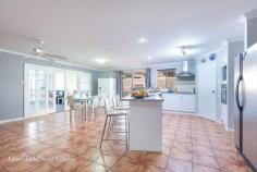  36 Target Road Yakamia WA 6330 $509,000 There are few things nicer than stepping into a well-kept and well-loved family home. Tucked away in a quiet little neighbourhood in Yakamia, this spacious family home offers just this and is ready to be enjoyed by a new family. From the street, the home stands out with its classic cream brick and tile design, bay window and tidy garden. A modest verandah shelters the front door of the home where a large double door allows entry. It is immediately obvious that this home is perfect for a large family. While an extensive open plan living space is found at the heart of the home, two additional living spaces and a large patio extend from here, allowing the family to really spread out and everyone to have their own space. The family area has gas heating, a ceiling fan, tiled floor and the open plan design means that those in the kitchen and dining areas can easily interact with others in this large space. The dining area easily allows for a big family to enjoy meals together and to entertain guests. The kitchen has a door straight into the garage meaning bringing the shopping inside is easy. The kitchen also has a walk-in pantry, lots of bench space, wall oven and extra large fridge recess that has water plumbed in already. A spacious home theatre is sure to be a hit with the kids. Downlights illuminate the space and the screen and projector are set up and ready to use (and included with the sale of the property)! On the other side of the open plan space French doors open to a formal living room. This area is beautifully carpeted and has a sliding door opening to the sheltered patio, making it an ideal space to relax and entertain. With 5 huge bedrooms scattered throughout the home, this property sure does cater for a large family or for those who love to have guests come and stay. The king-sized main bedroom is found at the front of the home. Boasting pretty shutters on the bay window, a huge walk-in robe and a newly renovated bathroom with a spa bath, shower, vanity and separate toilet, this space is sure to be much loved. The remaining 4 bedrooms are all at least queen sized and they each have large walk-in robes. The neat and tidy family bathroom is tucked away along the hall to the secondary bedrooms and has a bath, shower and large vanity. The laundry has heaps of space and provides access to a separate toilet. The home also has a walk-in linen cupboard for additional storage. Outside, a spacious patio extends along the side of the home. A 6m x 6m powered shed/garage in the back yard provides an additional space to use as workshop or hobby space and the flat, fully fenced, grassy yard is ideal for the kids and pets to play. Family buyers and investors, take note! This extremely spacious home is one not to be missed. To obtain further information or to request an inspection, please contact Lee Stonell on 0409 684 653 or lee@merrifield.com.au today. What you need to know: – Extra spacious brick-veneer and tile family home, built in 2000 – Quiet, sought after neighbourhood – Huge 714sqm block, fully serviced – Walking distance to Yakamia Primary School and Bethel Christian School – Close to North Road Shopping Centre, BodyCare Health Club and medical services – Open plan kitchen, dining area and family room with gas heating and ceiling fan – Theatre room with screen and projector included – Formal living area behind French doors – Sheltered and sunny patio – Large kitchen with access to double garage – Five large bedrooms – Main bedroom has generous walk-in robe and bay window – Renovated ensuite, includes spa bath, shower, vanity and separate toilet – Four minor bedrooms all queen size and with walk-in robes – Family bathroom with separate shower and bath – Large laundry with separate toilet and linen store room – Double garage under the main roof – Powered 6m x 6m shed/workshop adjoins patio – Enclosed, easy-care, grassy back yard – Clean and well maintained – Less than 5 minutes drive to York Street – 2019/2020 Council rates $2,693.90 – Water rates $1,427.45. 