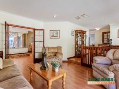  38 Amethyst Crescent Mount Richon WA 6112 $379,000-$389,000 This is not just a house, IT’S A HOME. Oozing, warmth, character and charm, this delightful four bedroom two bathroom family home will tick a lot of boxes on your shopping list. This is easily the best value home in Mount Richon, don’t take my word for it see for yourself. Offering a fabulous hills lifestyle, a sought after location and fabulous valley views, why would you want to bring your family up anywhere else? Although this lovely home sits on a large 709m2 block and is family orientated, it is also very low maintenance, which means it would suit downsizers as well. The front yard has a large decked area with poured limestone, and the backyard has a massive decked/ poured limestone patio/entertaining area which utilises half of the backyard. The home itself is well laid out with a free flowing floor plan. There is a separate entry with the master suite adjacent to the right and the fabulous sunken formal lounge/dining to your left. The master suite is a good size with split system heating and cooling and the ensuite has been recently updated. The formal lounge is gorgeous, an ideal retreat for Mum and Dad and a lovely room for dinner parties to entertaining friends. There are polished french doors that give direct access the family room from here. The kitchen is centrally located and the hub of the home. it is large in size with ample cupboard space and a large work bench/preparation area., it overlooks the casual meals area. All the guest bedrooms, the second bathroom, WC and laundry are found at the rear of the property accessed from the spacious games/rumpus room. All bedrooms have built in robes, the bathroom is large and has a separate bath and shower, ideal for the little people. This area can be shut off from the main living areas, making it the ultimate play area. A false wall has been installed in the rumpus room to segregate an area that can be used as a study. It can be easily removed if not required. Last but not least, the vast backyard patio/entertaining area is to die for, with timber decking, a raised seating area, grassed area for the kids, all overlooking majestic valley views, what more could you want. To view this super home call for a private appointment or look out for the advertised home opens. 