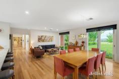  120 Stanley Street Chirnside Park VIC 3116 $2,900,000 - $3,100,000 Inspection by registration. Immediately breathtaking, adjoining the superb green wedge and idyllically set on 5 magnificent acres approx of European inspired gardens with a gently undulating pastoral landscape and sublime 360-degree views. This fabulous estate has been carefully crafted with a mesmerising mix of finesse and refinement by the current owners, depicting contemporary Italian style throughout. Elevated square set ceilings, superior timber floors and attractive wallpapered feature walls intensify the elegant ambience presented by the striking chandeliers and the bright colour palette throughout. Appealing with spectacular panoramic views from the 3 distinct living zones, each room offers palatial space, its own mood and pleasing privacy. The supreme kitchen showcases a 4 metre long, granite, waterfall island bench, stylish electric cabinetry, Euro s/s appliances with enviable 6-burner gas cooktop and an expansive walk-in pantry. The privately concealed master suite entices with its thoughtful design, sumptuous decor and flaunts a stylish ensuite adorned with a deep bathtub comforted by an alluring gas log fire and abundant glass inviting a serene vista. Privately zoned, a further 4 queen-sized robed bedrooms are winged to advantage 2 chic bathrooms. A secluded home office, separate powder room and huge smart laundry complete the internal luxury of the residence. Stepping outside the excitement continues to build with a fabulous all-weather paved alfresco adorned with a quality outdoor kitchen, built-in bbq, beer and wine fridges and a soothing firepit station. Continuing on to a sparkling modern salt water pool that is solar heated and self-cleans, leaving you plenty of time to enjoy the relaxed pleasures of swimming and entertaining. Escape the full sun by reclining in the poolside pavilion fitted with an outdoor kitchen and roller sunshades. The meticulous landscaping evokes leisurely strolls and endless daydreaming or sit back and absorb the tranquillity after preparing fresh juice from your mini orchard. Zoned to Chirnside Park PS and Lilydale Heights College and minutes from Oxley College, Mt Lilydale College, Luther College and Yarra Valley Grammar. A 5-minute drive to Chirnside Park Shopping Centre and a host of dining and entertainment. Close to a number of parks and reserves. A short trip to Yarra Valley wineries and a myriad of golf courses. Close to buses, train stations and Eastlink connections. Further additions include gas log fireplaces, GDH and refrigerated ducted cooling, ducted vacuuming, plantations shutters, Infinity hot water system, security system, LED lighting, water features and elegant statue pieces, extensive solar panels, security entry gates, remote DLUG with internal access and abundant front of house bitumen parking. 