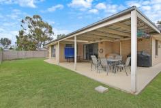  176 Hotham Circuit Thurgoona NSW 2640 A modern and spacious family home located in a quiet street offers low maintenance living with the convenience of location to all of Thurgoona has to offer. Situated within a 800 m walk to shopping, schools, university and sporting facilities this contemporary property will appeal to investors and owner occupiers alike. - A large main bedroom complete with bonus ceiling fan features a walk in robe and ensuite. - Three additional bedrooms boast built in robes and ceiling fans. There is a separate study or 5th bedroom. - A galley style kitchen comprises stainless steel appliances including dishwasher,gas stove top and pantry. - Zoned living areas for formal and informal entertaining. Ducted heating and cooling throughout. - Main bathroom comprises a shower, bath and separate toilet. Generous storage space in the laundry. - A large pergola entertainment area overlooks a low maintenance and secure yard.Double gate access for entry to the rear yard. Solar hot water system. Double garage with internal access to house. -Council rates approx.$1375.45/yr, Water rates approx.$852.45/yr plus consumption... 
