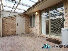 44/2 Theakston Green Leeming WA 6149 $235,000 Wonderful 2 bedroom 1 bathroom brick and tile strata villa set in the beautifully maintained and sought after Leeming Retirement Village. VILLA FEATURES: - 2 bedrooms with built in robes - 1 bathroom with separate W/C - Emergency call buttons (in master bedroom and bathroom) - Open plan lounge/dining - Spacious kitchen overlooking the outdoor patio - Separate laundry - Private undercover outdoor entertaining area - Brand new split system air-conditioning (heating and cooling modes) - Security roller shutters on rear windows - Freshly painted & new flooring throughout. VILLAGE CENTRE: The Village Centre is only a short stroll away where residents can relax in the lounge and entertaining area or take part in the many organised social club activities. Enjoy a weekly game of bingo, crafts club, snooker, fortnightly social club dinners/lunches, movie nights and many more planned activities throughout the year! In addition, residents will have access to a doctor, podiatrist and beautician who regularly attend the Village. Within walking distance to the Bullcreek Shopping Centre with an extensive array of shops and cafes. Strata levies are an incredibly low $200/month and cover the cost of the Village gardeners, building insurance and emergency call button system. This villa won't be on the market for long - call us now to arrange an inspection today! 