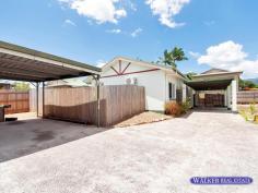  2/27 Armstrong Street Edmonton QLD 4869 $249,000 This bright and airy stand-alone unit at the end of a triplex comes with a sizable yard, 13 block high walls and river of gold slate flooring throughout that gives the home a welcoming appeal. Features include: - No body corporate. - Split system air-conditioning to open plan lounge/dining area and ceiling fans throughout. - A new kitchen with stainless steel wall oven, gas stove & range hood. - Three bedrooms, all with built in robes and two with split system air-conditioning. - Extra built-in storage in bedroom two under the built-in robe. - Direct access to the front from the first bedroom with its own sliding doors. - Spacious bathroom with wide vanity, separate walk-in shower & separate toilet. - Internal laundry with convenient access to the hills hoist clothesline. - Fenced yard with plenty of room for pets and kids to play. - Undercover parking. Nestled in a quiet street directly across from the Fuller Sports Centre, Fuller Park and a two minute walk to Piccones IGA, Post Office, doctors, & other shops. Perfect for a small family, retiree or investor. Call today to book an inspection... 